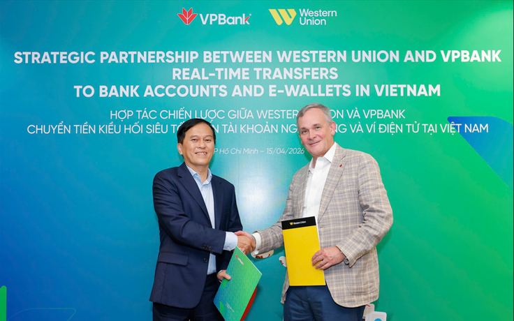 VPBank hợp tác Western Union nhận kiều hối vào ví điện tử, tài khoản siêu tốc