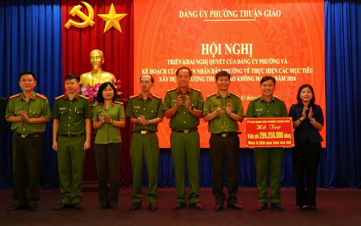 Phường Thuận Giao: Khởi tố 59 bị can, quyết tâm xây dựng địa bàn không ma túy