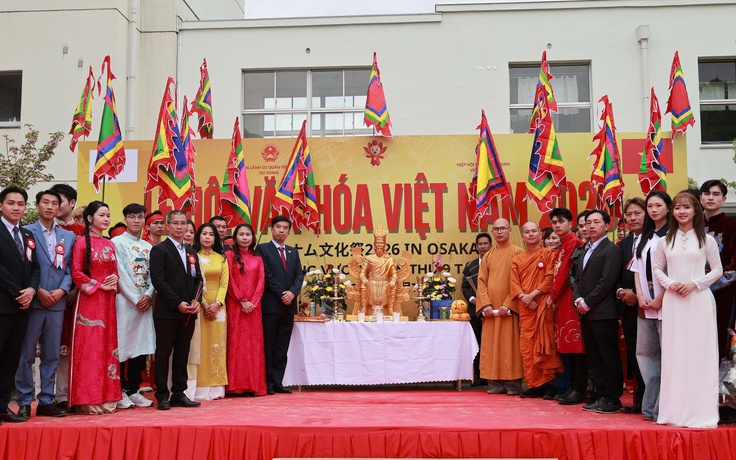 Lễ Giỗ tổ Hùng Vương tại Osaka: Kết nối cộng đồng, lan tỏa văn hóa Việt