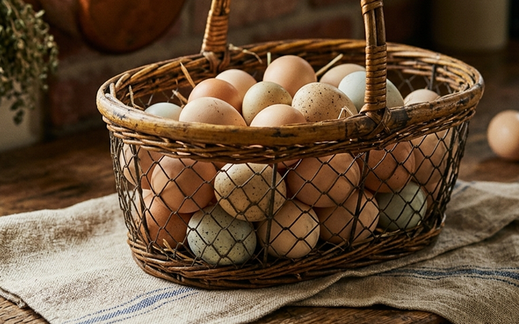 Giảm cân: Chọn trứng gà ta có tốt hơn trứng công nghiệp?