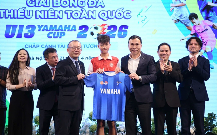 Chủ tịch VFF Trần Quốc Tuấn: 'Nhiều tài năng đội tuyển Việt Nam xuất phát từ giải U.13'