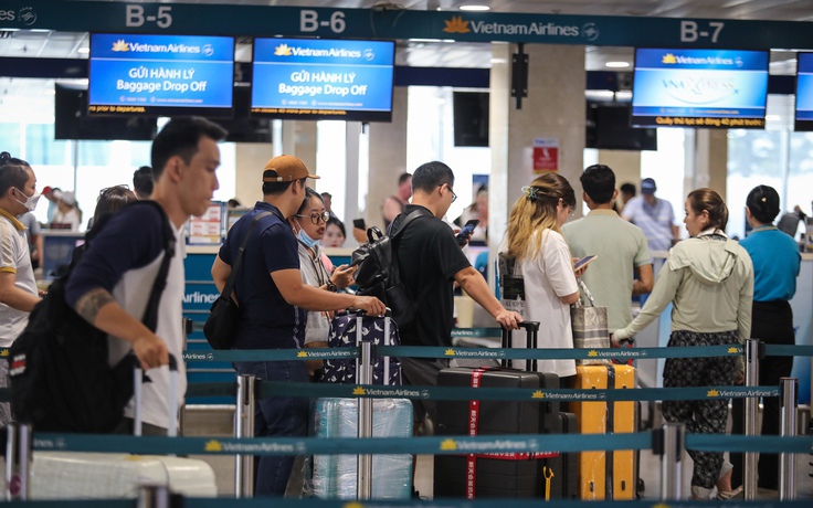 Sân bay Tân Sơn Nhất tăng tần suất lên 46 chuyến bay/giờ cao điểm lễ 30.4