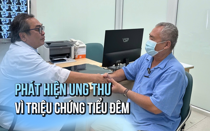 Phát hiện ung thư tuyến tiền liệt chỉ qua dấu hiệu tiểu đêm  