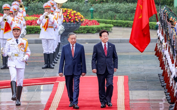 Toàn cảnh ngày đầu chuyến thăm của Tổng thống Hàn Quốc Lee Jae Myung đến Việt Nam