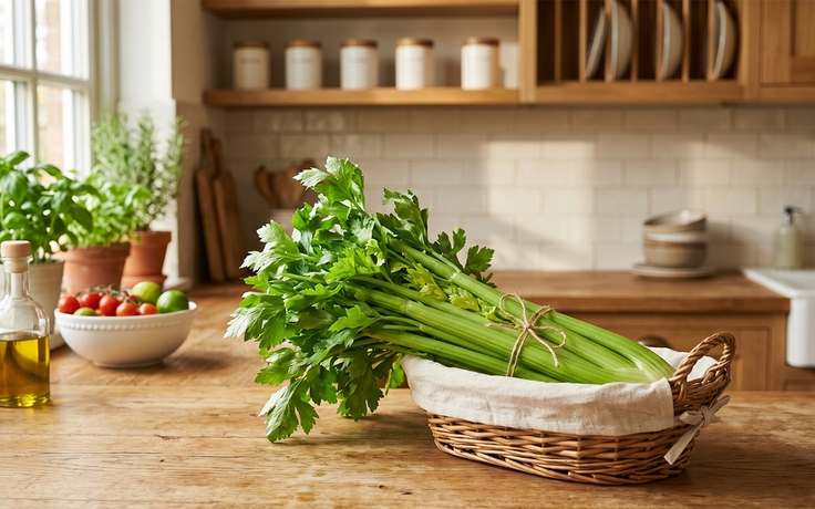 Ăn cần tây thường xuyên: Bí mật giúp hạ huyết áp tự nhiên ít người biết