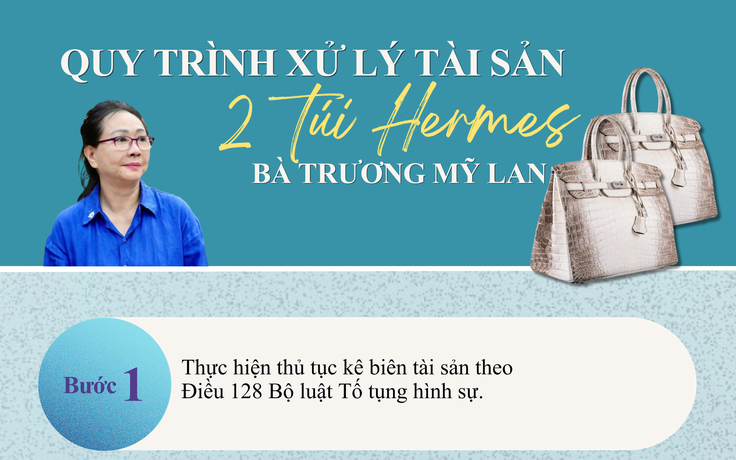 Thủ tục mua đấu giá túi HERMES của bà Trương Mỹ Lan ra sao?