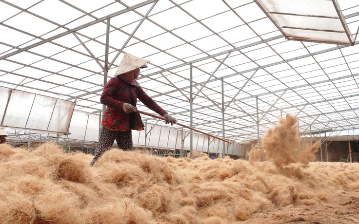 Nghề dệt chỉ xơ dừa 'giữ chân' phụ nữ miền Tây thế nào?