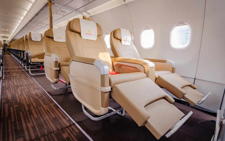Trải nghiệm 'nét thanh lịch Đông Dương' trên máy bay của Sun Phuquoc Airways