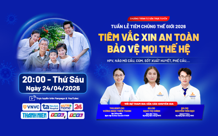 Tuần lễ Tiêm chủng thế giới: Vắc xin bảo vệ mọi thế hệ