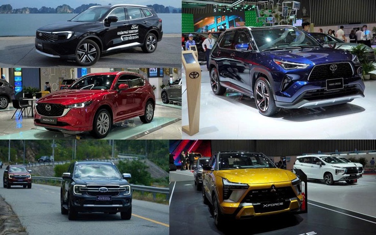 5 mẫu SUV, crossover động cơ xăng, dầu đang hút khách nhất Việt Nam