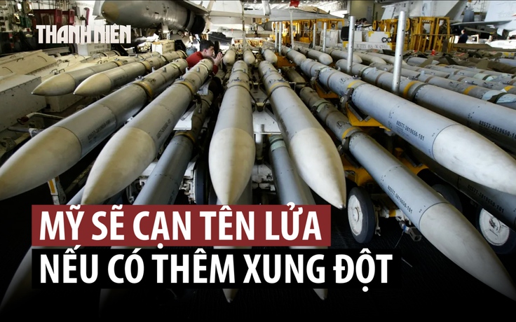 Kho tên lửa Mỹ hao hụt ra sao trong cuộc chiến chống Iran?