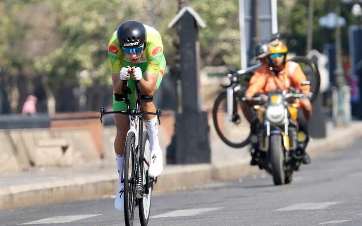 Cua rơ Việt Nam bùng nổ ở chặng cá nhân tính giờ tại Vũng Tàu