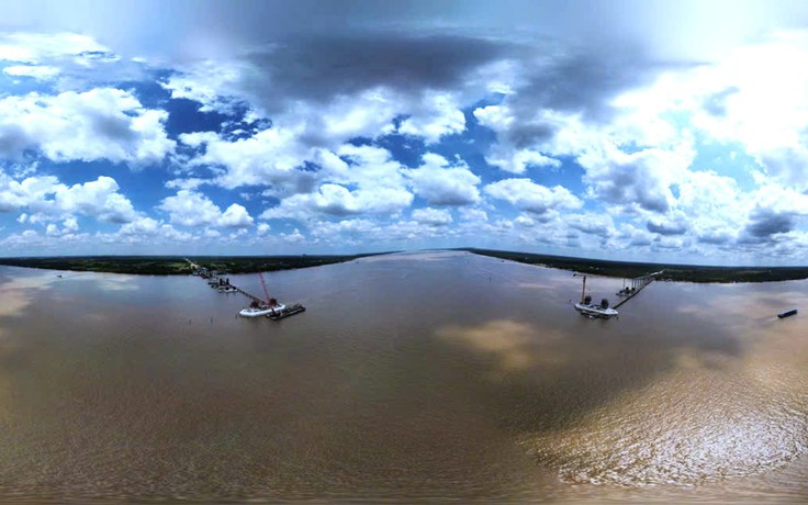 Sắp thông xe cầu Đại Ngãi 2, người dân trông cầu Đại Ngãi 1 sớm hoàn thành