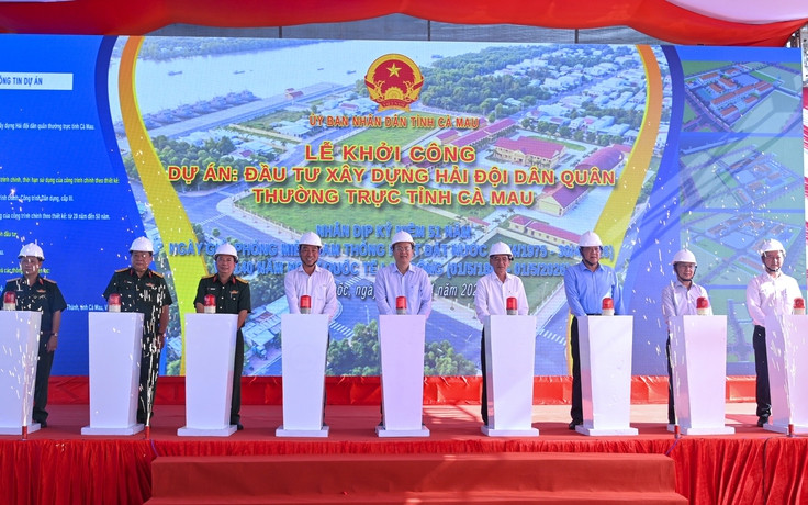 Khởi công dự án Hải đội Dân quân thường trực tỉnh Cà Mau gần 500 tỉ đồng