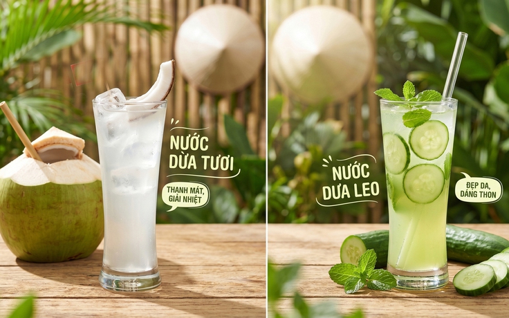 Nước dừa hay nước dưa leo: Loại nào bù nước tốt hơn và phù hợp với bạn?