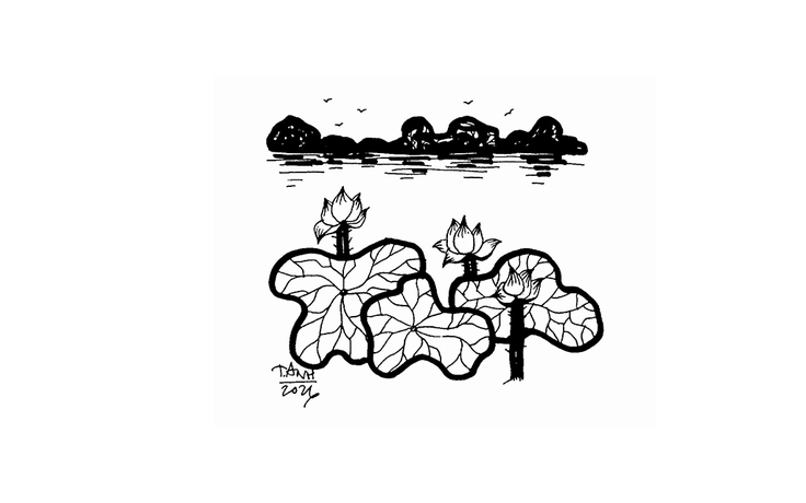 Khẳm một thuyền trăng - Thơ của Nguyễn Nhã Tiên