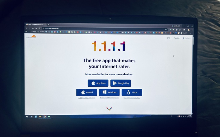 Bạn đang sử dụng DNS 1.1.1.1? Hãy thay đổi ngay lập tức