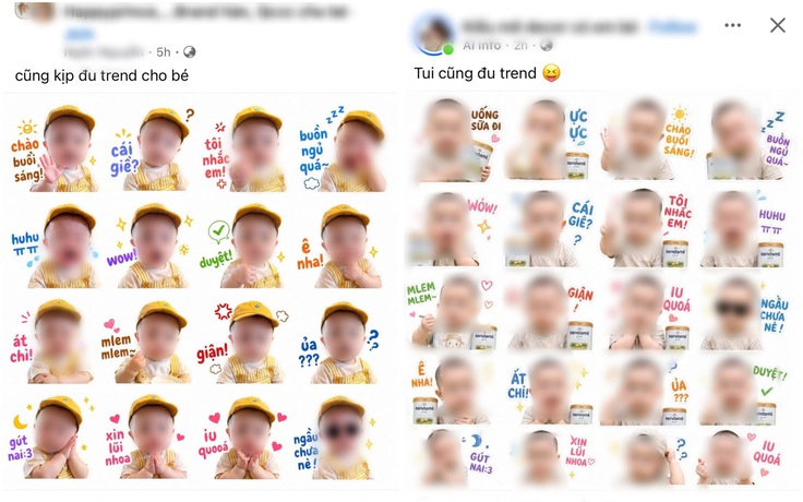 Rộ trend tạo sticker cho con bằng AI, chuyên gia cảnh báo rủi ro lộ dữ liệu