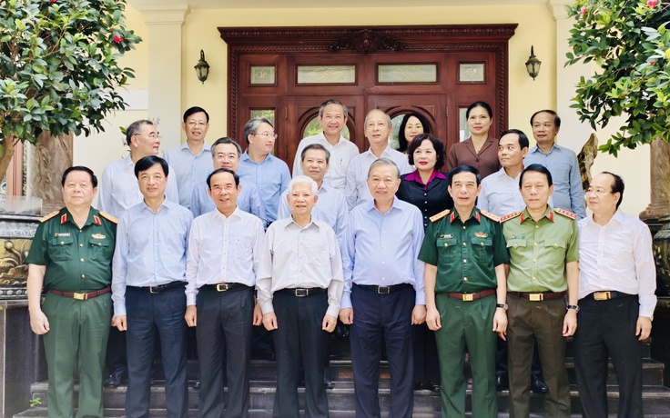 Tổng Bí thư, Chủ tịch nước Tô Lâm thăm nguyên Chủ tịch nước Nguyễn Minh Triết