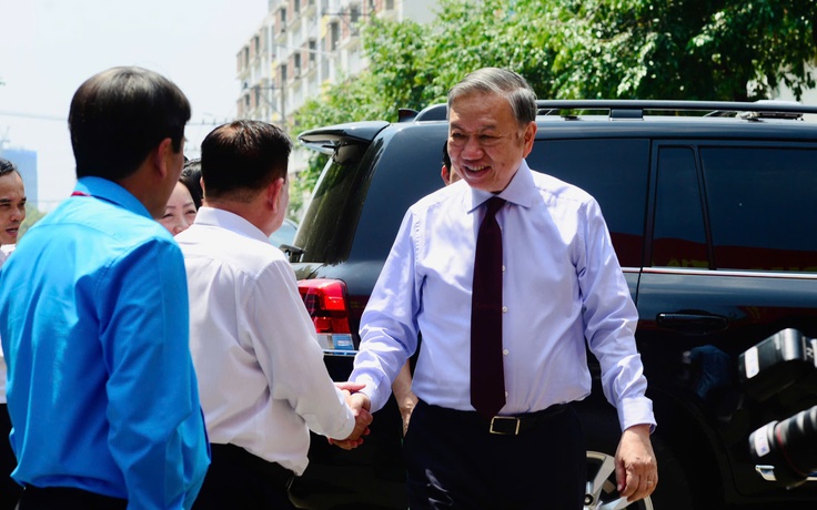 Tổng Bí thư, Chủ tịch nước Tô Lâm thăm khu nhà ở xã hội Becamex Định Hòa