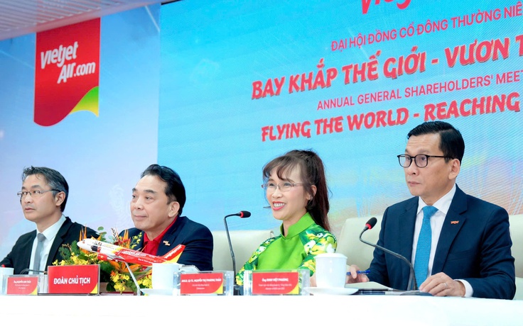 ĐHĐCĐ Vietjet 2026: Kết quả xuất sắc 2025, chia cổ tức 30%
