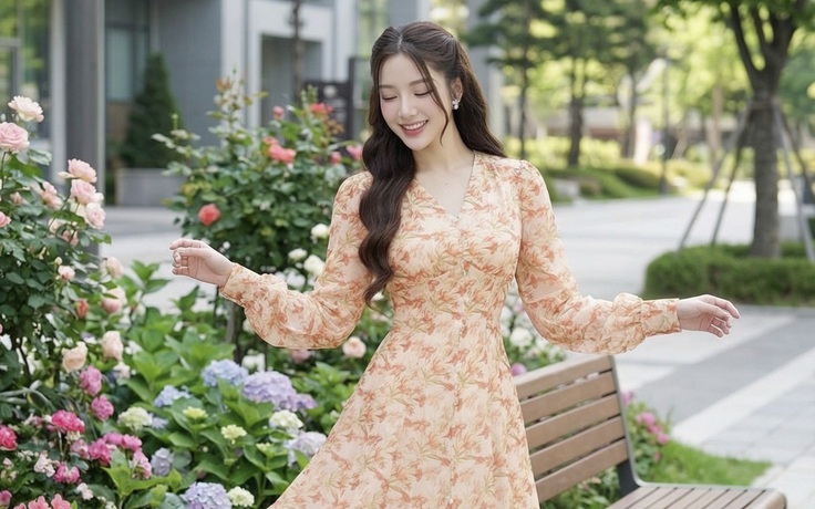 Diện váy hoa sao cho xinh mà không bị 'sến'?