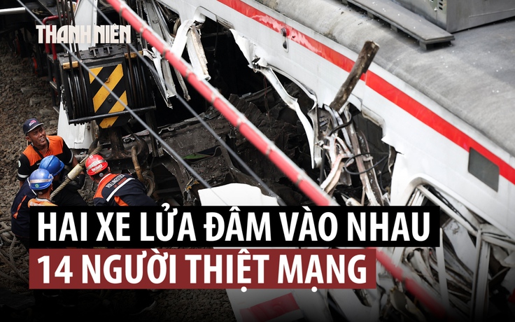 14 người chết trong vụ đâm xe lửa ở Indonesia, hơn 80 người bị thương