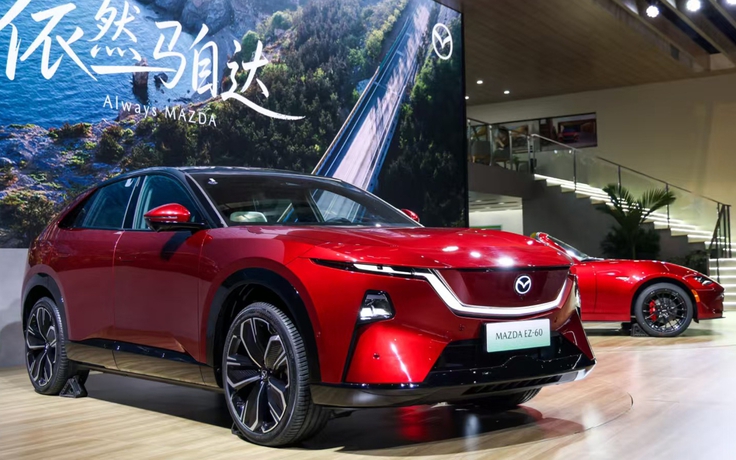 Mazda bán xe điện nhiều hơn xe xăng tại thị trường ô tô lớn nhất thế giới