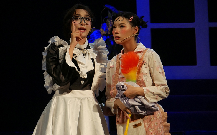 Vở kịch 'Song diện' - học trong lòng sân khấu