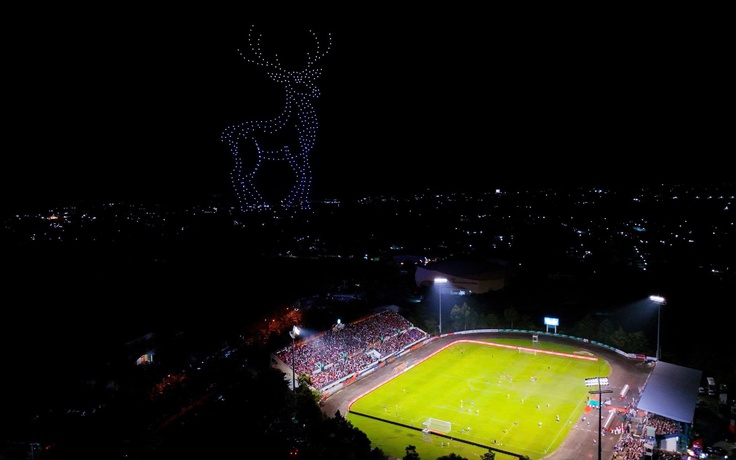 400 drone trình diễn ánh sáng chào mừng Đồng Nai lên thành phố diễn ra ở đâu?