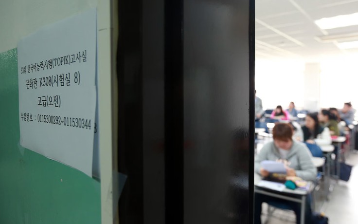 Nghi vấn đề tiếng Hàn TOPIK rò rỉ trước giờ thi, giá bán hơn trăm triệu