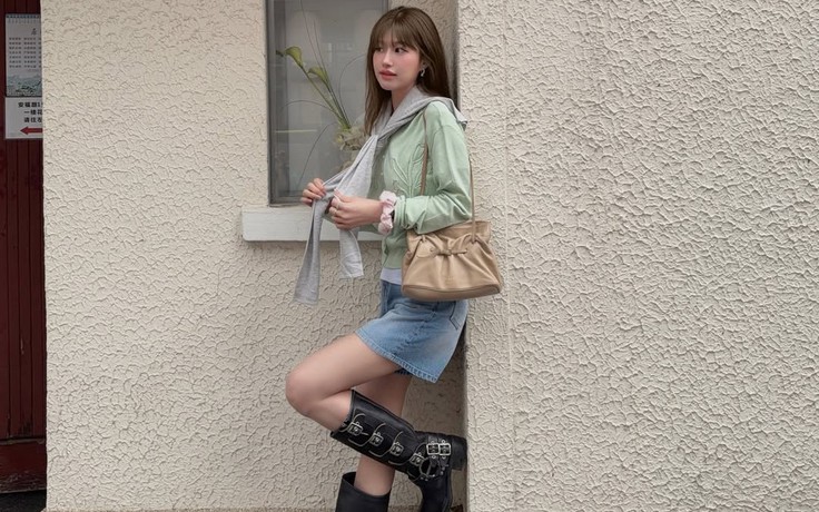 Từ đi chơi đến du lịch: Một chiếc quần shorts denim, nhiều cách diện
