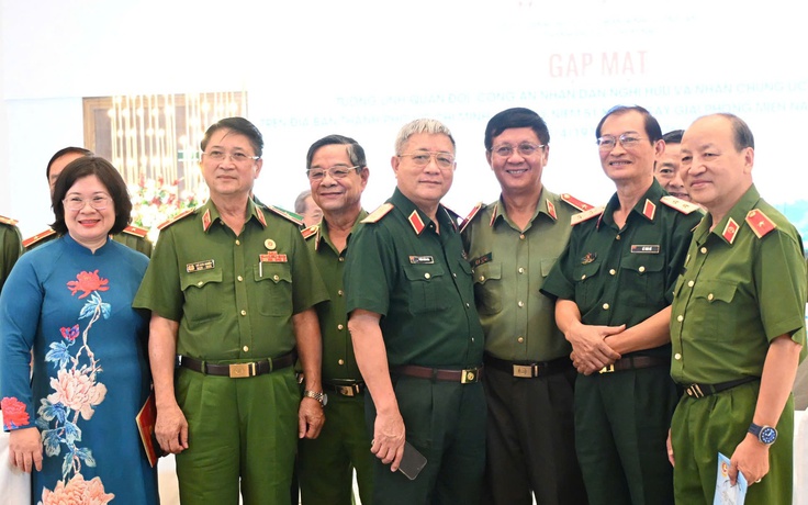 TP.HCM gặp tướng lĩnh, nhân chứng lịch sử dịp kỷ niệm 51 năm đất nước thống nhất