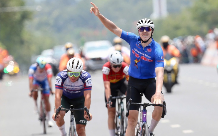 Vua nước rút Marchuk Dzianis thắng chặng áp chót Cúp xe đạp truyền hình TP.HCM 2026