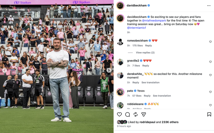 David Beckham và Messi ra mắt sân mới của Inter Miami, giấc mơ 12 năm thành hiện thực