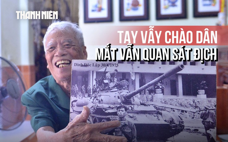 Gặp người có 'nụ cười chiến thắng' trong ngày thống nhất