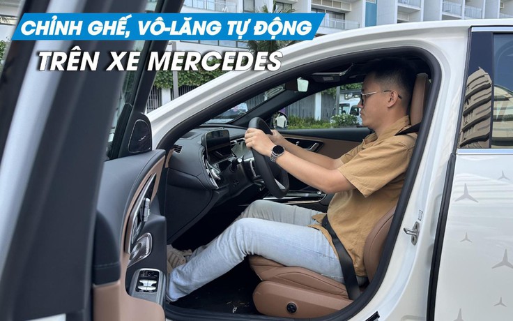 Chỉnh ghế, vô-lăng tự động trên xe Mercedes bằng cách nhập chiều cao