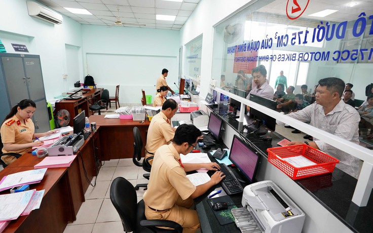 Từ ngày 8.6, dữ liệu đăng ký xe sẽ tích hợp trên VNeID và VNeTraffic
