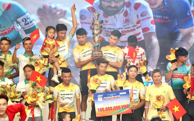 Xe đạp TP.HCM đoạt cú ăn ba ngoạn mục ở Cúp truyền hình TP.HCM 2026