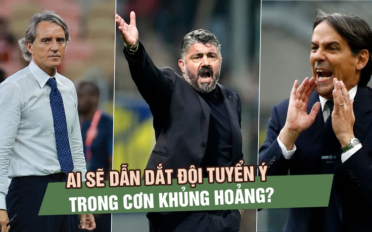HLV Gennaro Gattuso từ chức, ai sẽ dẫn dắt đội tuyển Ý trong cơn khủng hoảng?