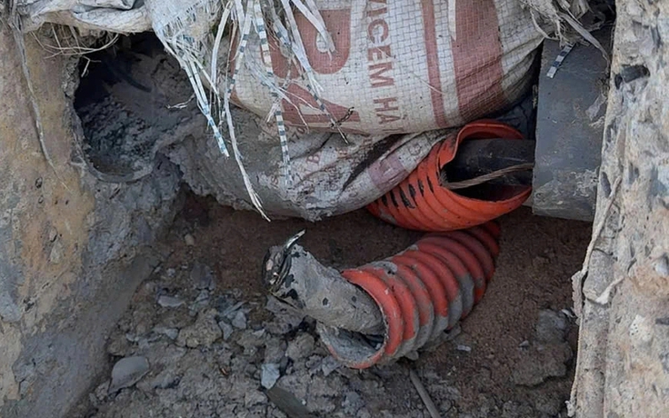 Cao tốc Biên Hòa - Vũng Tàu bị trộm cáp điện chiếu sáng