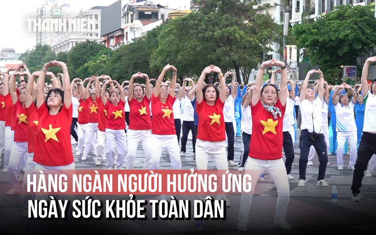 TP.HCM: Hàng ngàn người dân hưởng ứng Ngày sức khỏe toàn dân