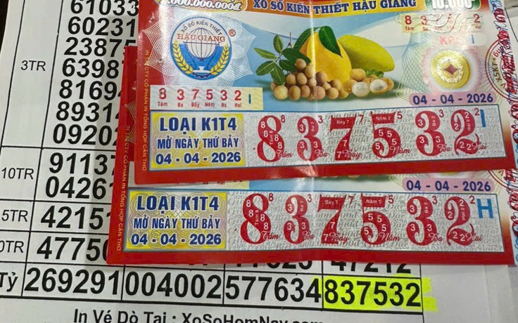 Trúng 4 tỉ xổ số miền Nam, người đàn ông trồng cây kiểng liền gửi tiết kiệm