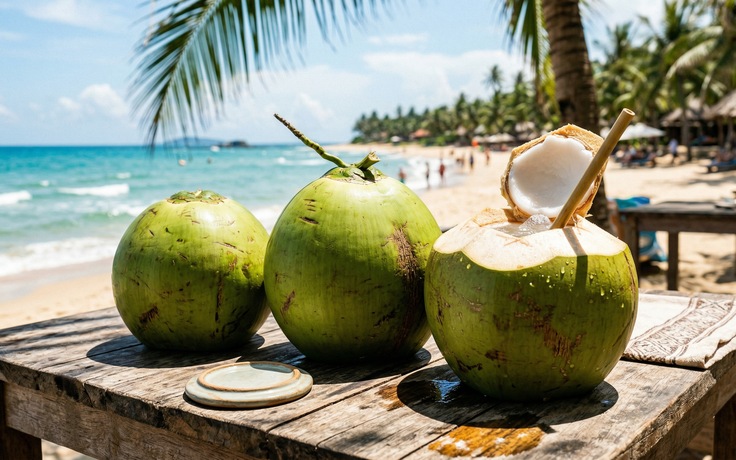 Một loại nước 'vàng' giải nhiệt nhanh trong ngày nắng nóng