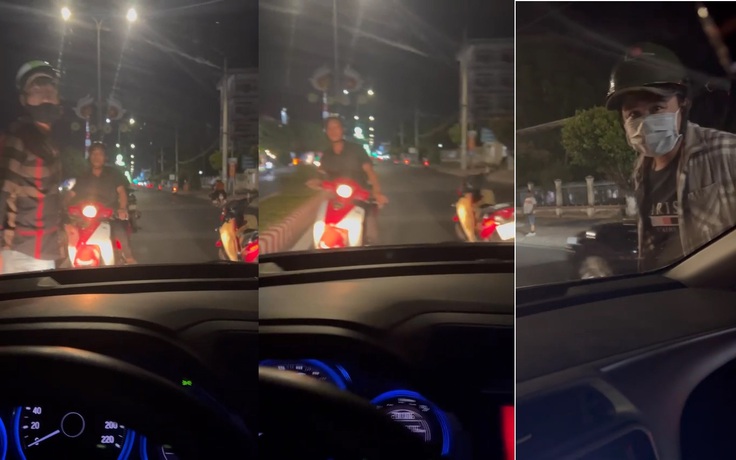 Công an xác minh nhóm người chặn ô tô, đập bể kính chắn gió ở Vĩnh Long