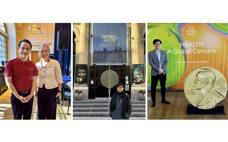 Thầy cô Việt Nam tại Hội nghị thượng đỉnh giáo viên Nobel