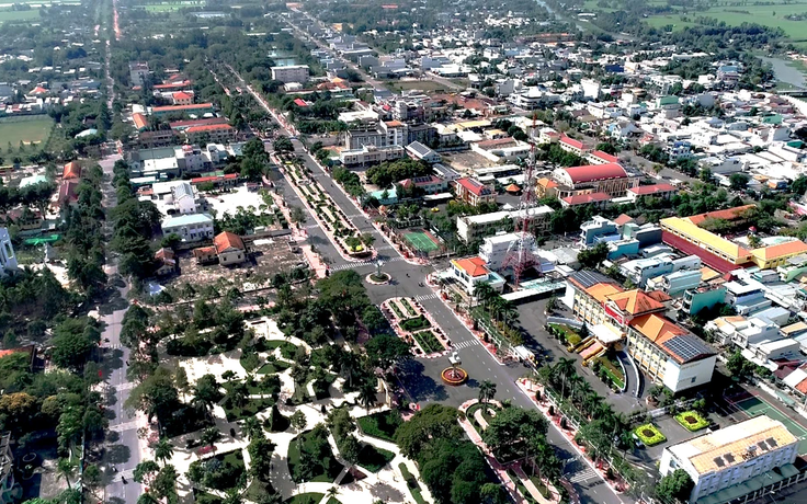 Kiến Tường trên trục phát triển mới, đón dòng dịch chuyển đô thị vùng ven