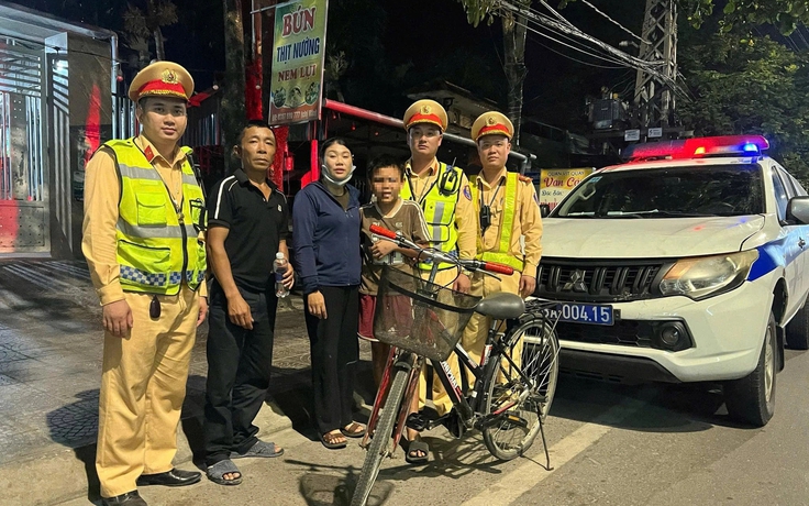 Đạp xe từ Hà Tĩnh vào Quảng Trị, bé trai 15 tuổi lạc nhà hơn 150 km
