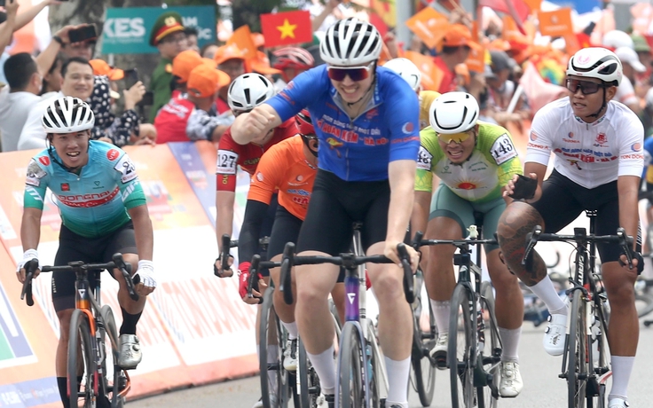 Soán ngôi ngoạn mục ở Cúp xe đạp truyền hình TP.HCM tại Thanh Hóa