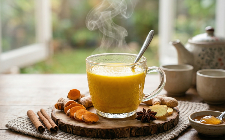 Uống trà nghệ lúc nào tốt nhất? Chọn đúng thời điểm để tối đa lợi ích